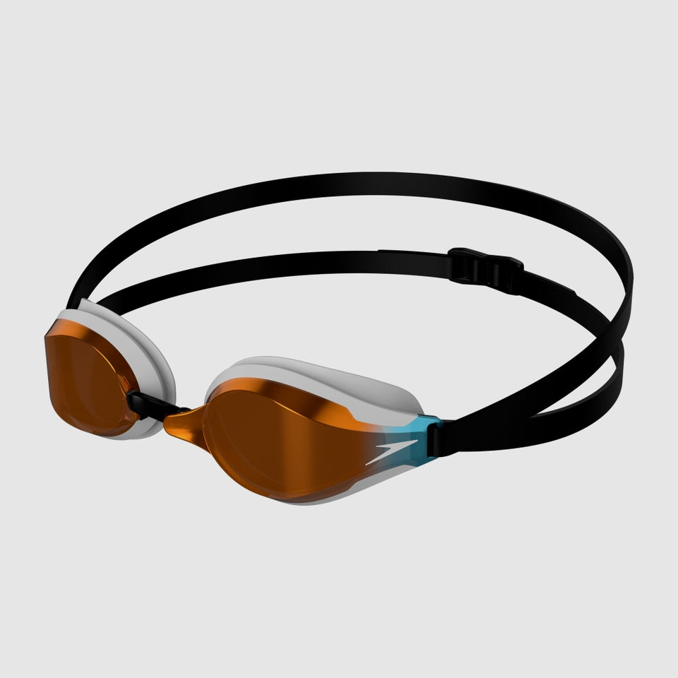 Unisex Fastskin Speedsocket 2 Mirror Goggles White | Speedo