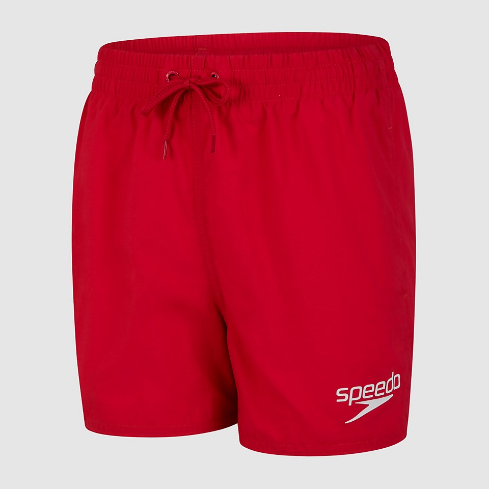 Junior Essential 13" Swim Short Red | Speedo