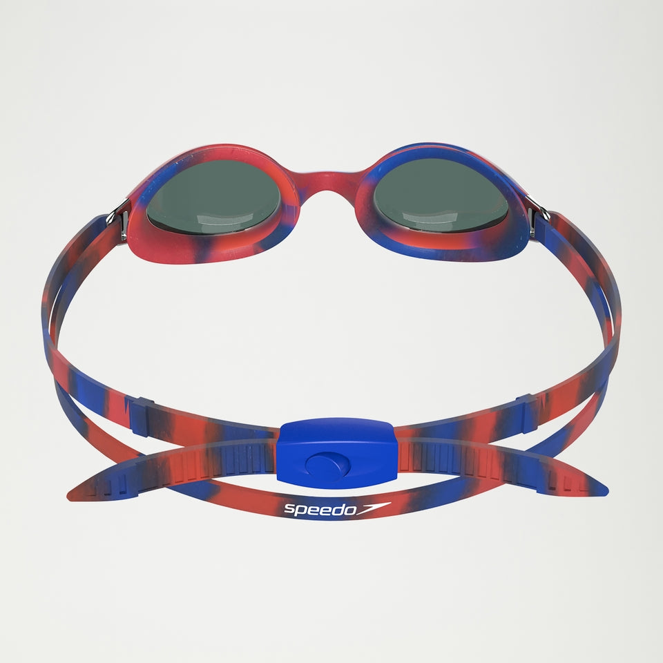 Junior Hyper Flyer Mirror Goggles Navy/Red/Grey | Speedo