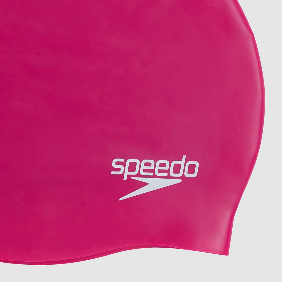 Adult Moulded Silicone Cap Pink | Speedo