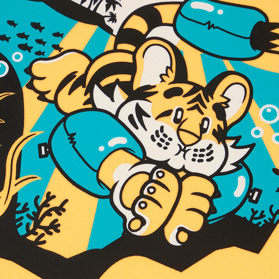 Infant Learn to Swim Aanadi Bengali Tiger Cub Float Vest Orange | Speedo