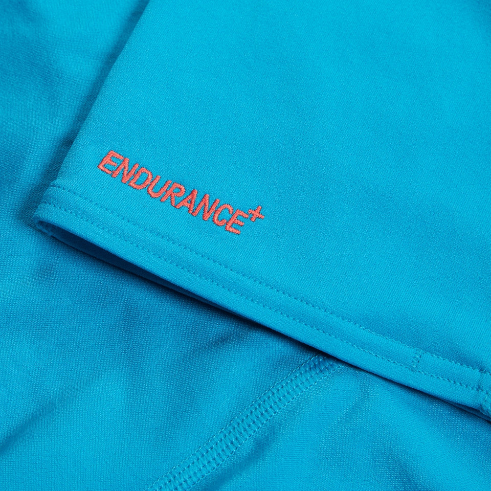 Girls Fastskin Junior Endurance+ Max Openback Kneeskin Blue/Red | Speedo
