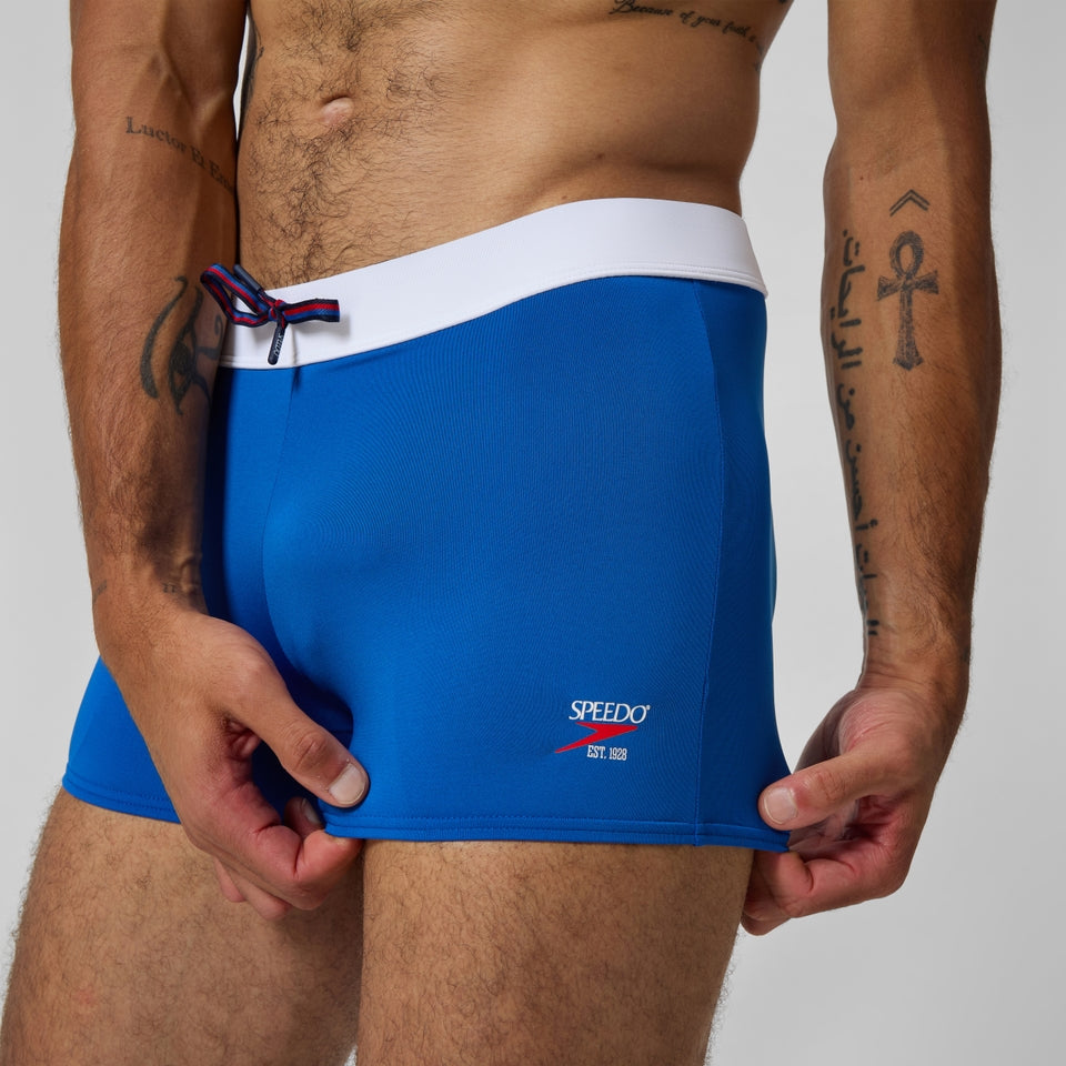 Jetstream Solid Aquashort Blue/White | Speedo