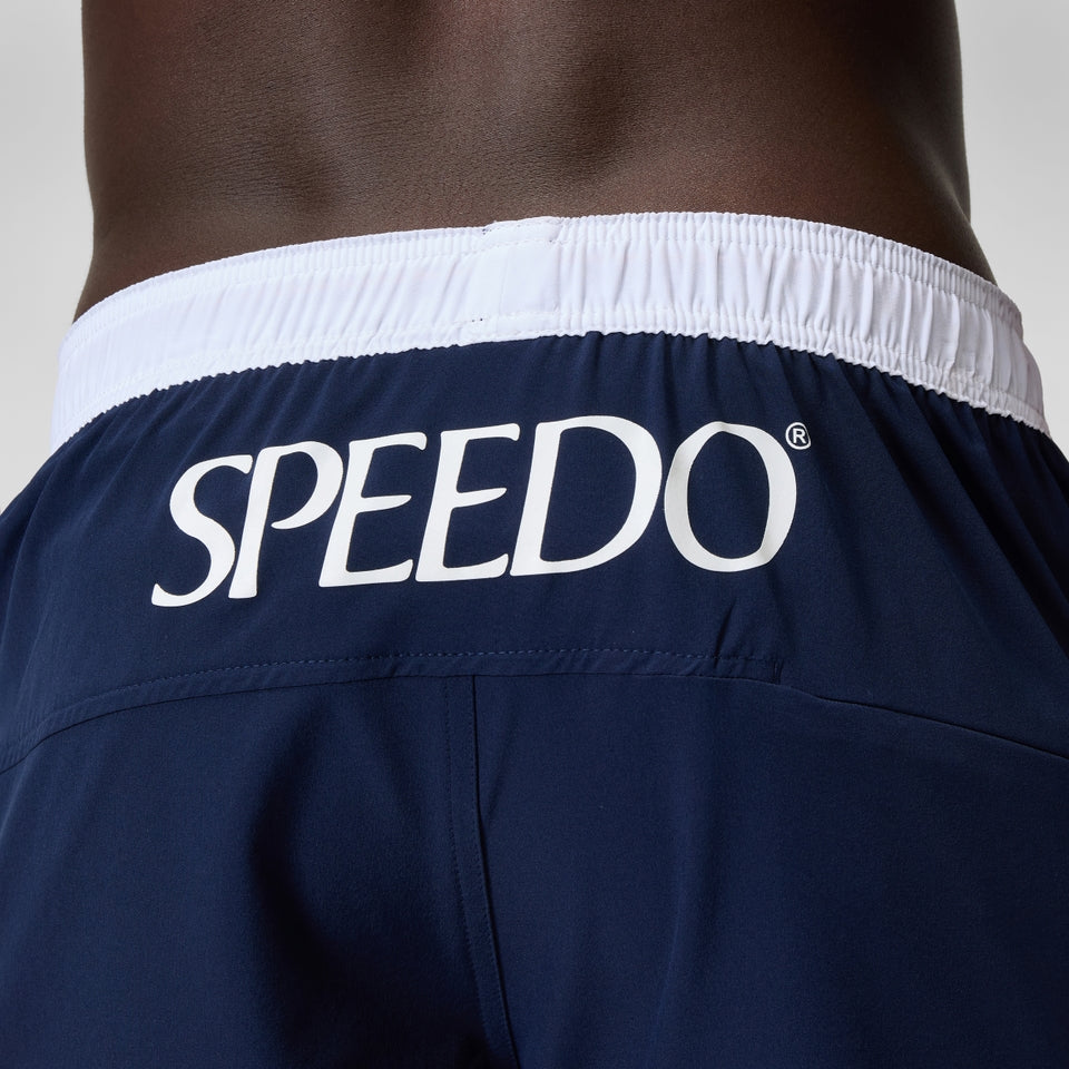 Jetstream 16'' Logo Swim Shorts Navy/White | Speedo