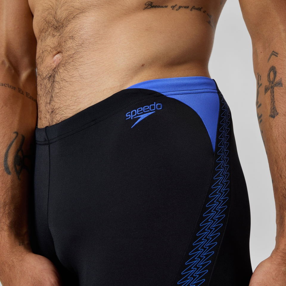 HyperBoom Splice Aquashort Black/Blue | Speedo