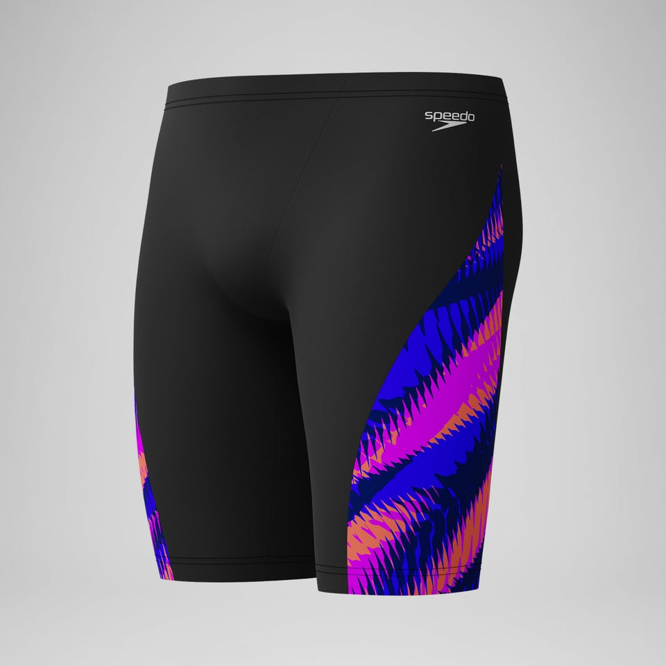 Club Training Printed V-Cut Jammer Black/Pink | Speedo