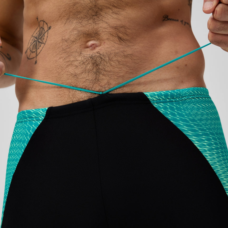 Endurance+ MAX Splice Aquashort Black/Turquoise | Speedo