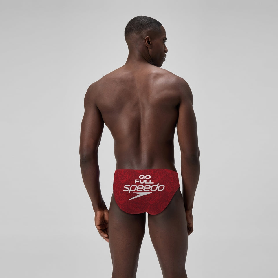 British & Irish Lions 7cm Briefs Red | Speedo