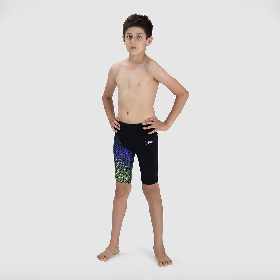 Boys' Fastskin Junior Endurance+ High Waisted Jammer Black | Speedo