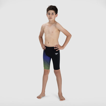 Boys' Fastskin Junior Endurance+ High Waisted Jammer Black | Speedo