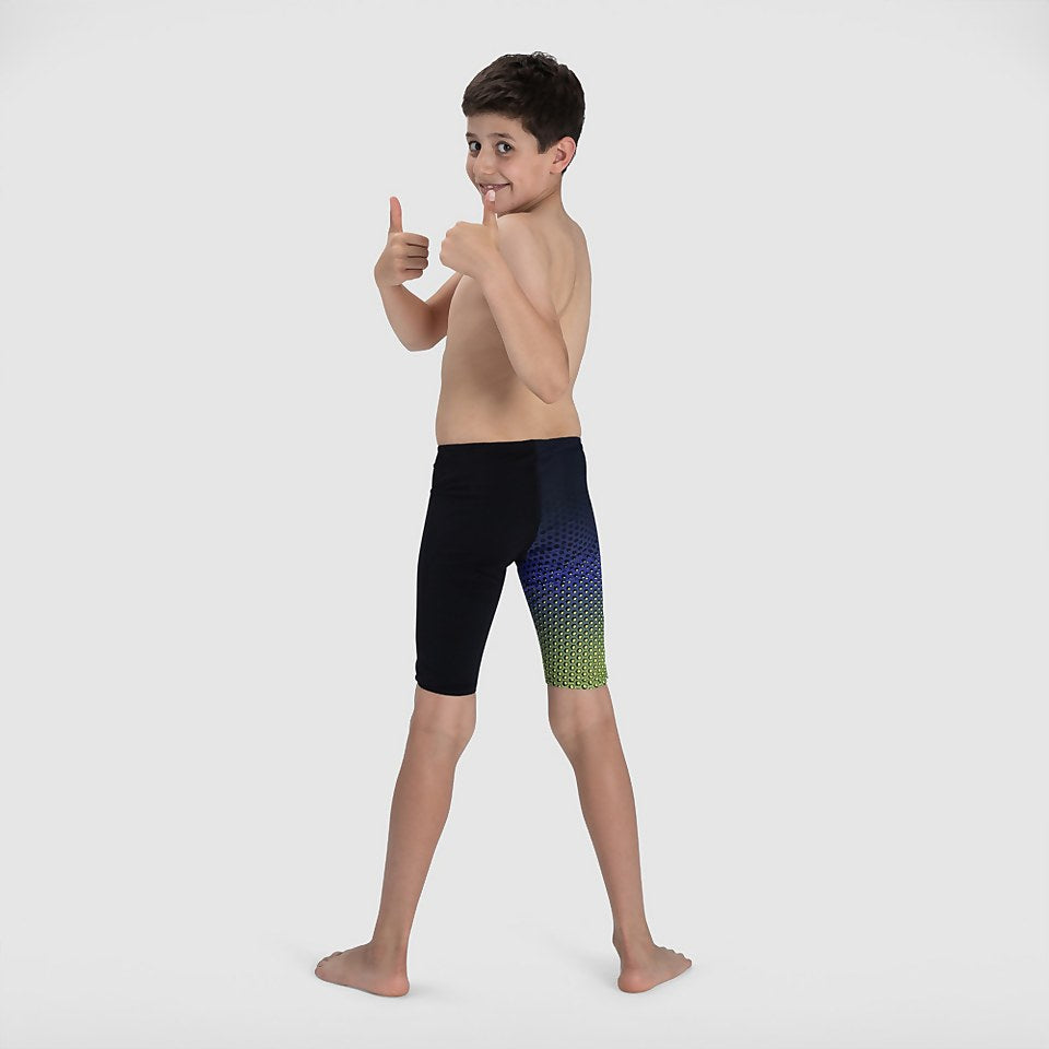 Boys' Fastskin Junior Endurance+ High Waisted Jammer Black | Speedo