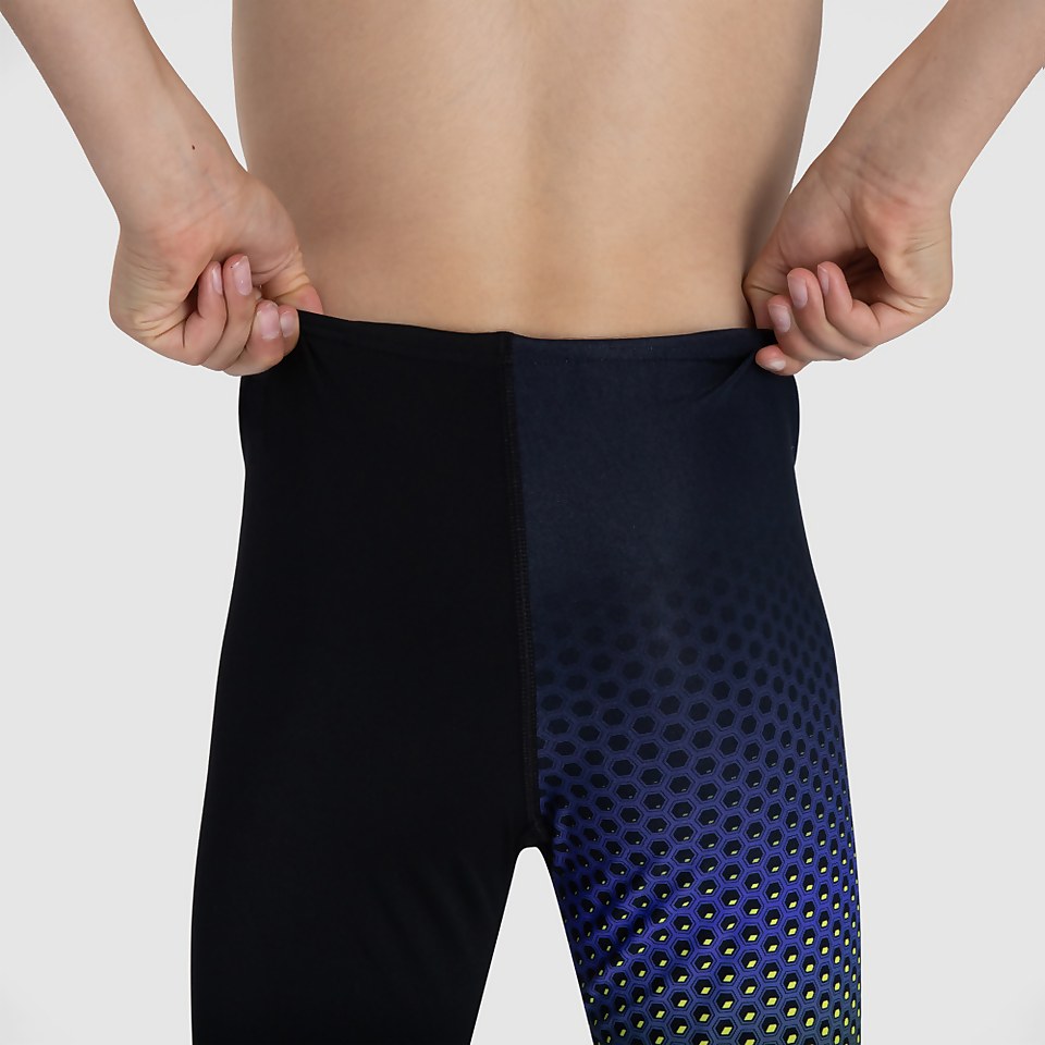 Boys' Fastskin Junior Endurance+ High Waisted Jammer Black | Speedo
