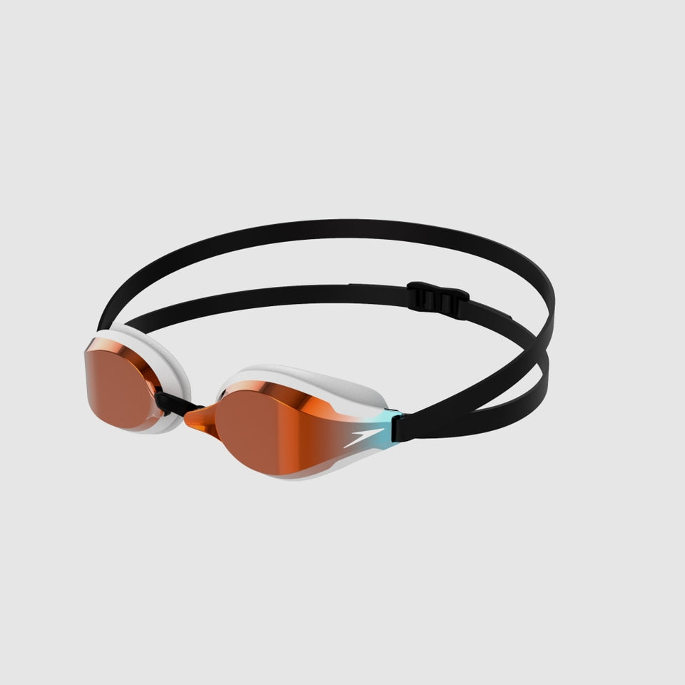 Unisex Fastskin Speedsocket 2 Mirror Goggles White | Speedo