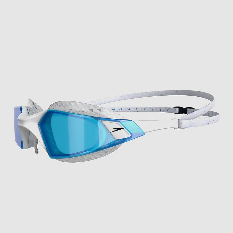 Unisex Aquapulse Pro Goggles White/Blue | Speedo