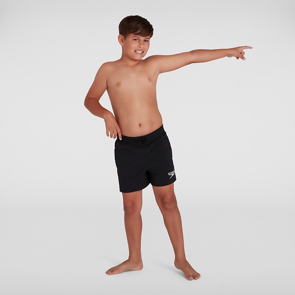 Junior Essential 13" Swim Short Black | Speedo