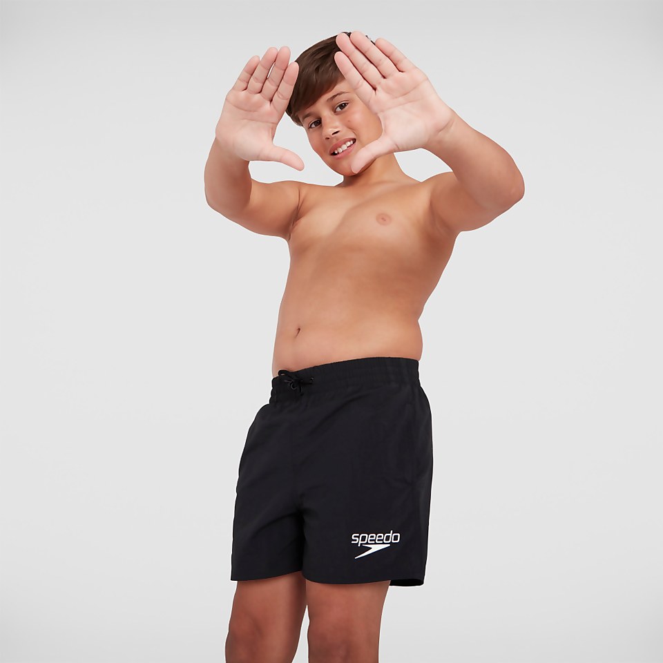 Junior Essential 13" Swim Short Black | Speedo