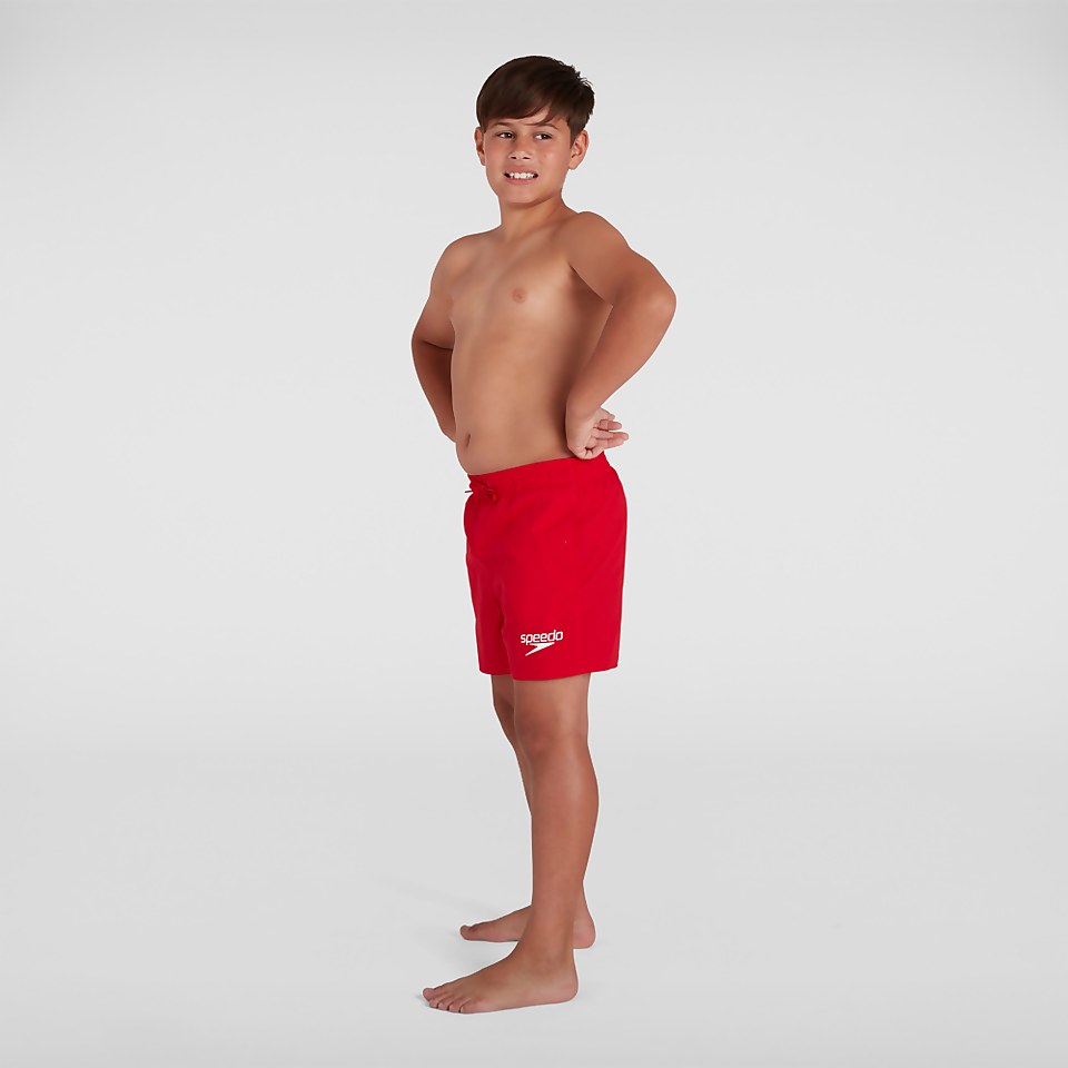 Junior Essential 13" Swim Short Red | Speedo