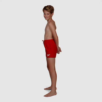 Junior Essential 13" Swim Short Red | Speedo