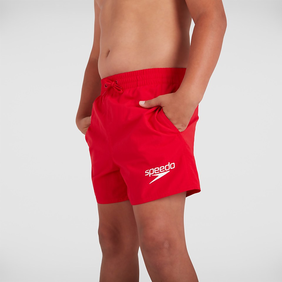 Junior Essential 13" Swim Short Red | Speedo