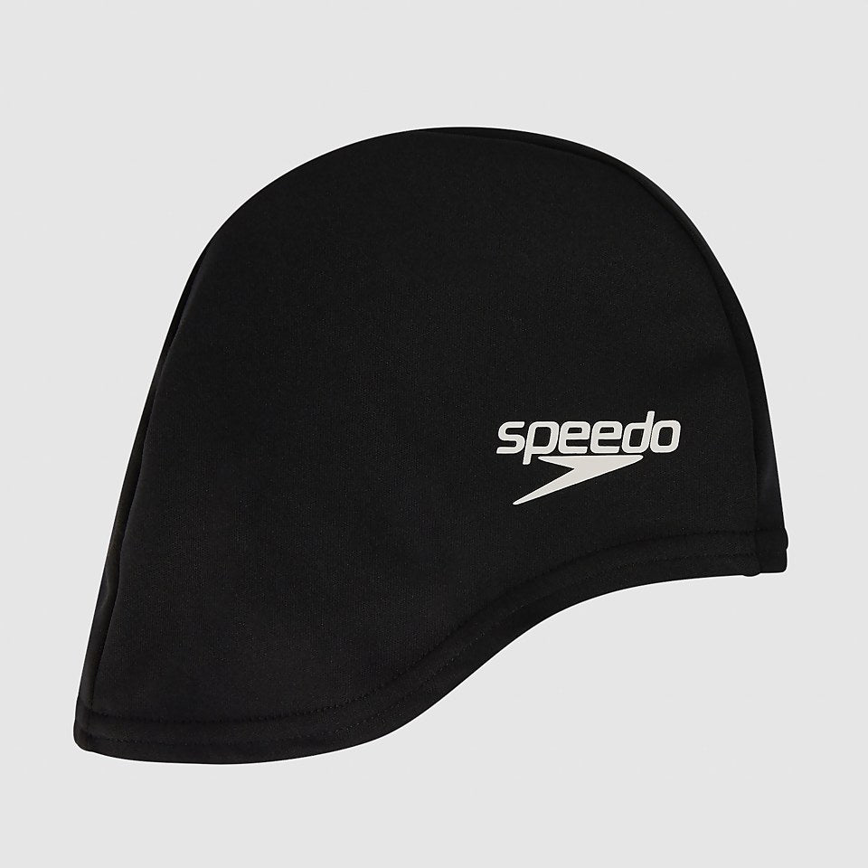 Junior Polyester Cap Black | Speedo