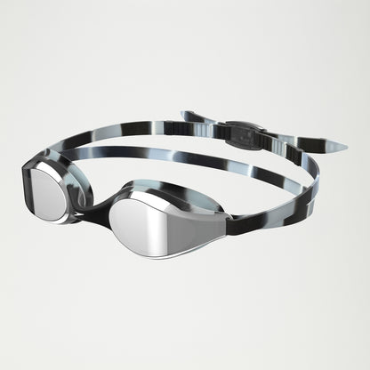 Junior Hyper Flyer Mirror Goggles Silver | Speedo