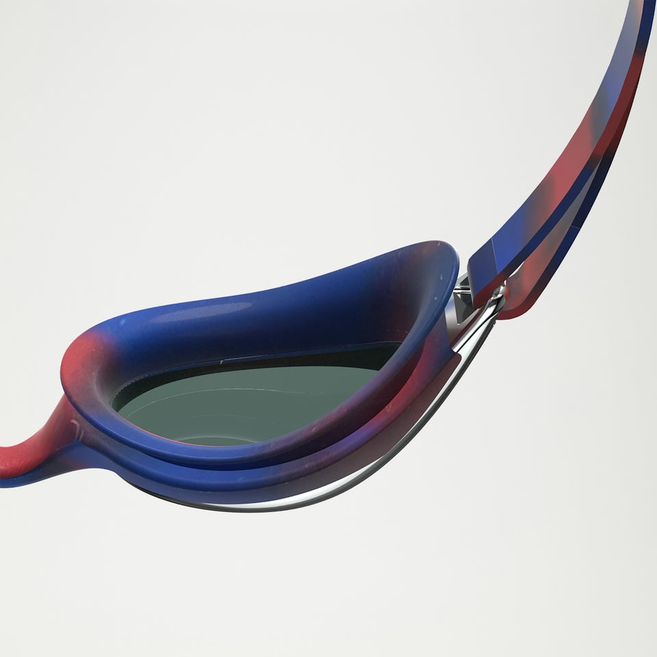 Junior Hyper Flyer Mirror Goggles Navy/Red/Grey | Speedo