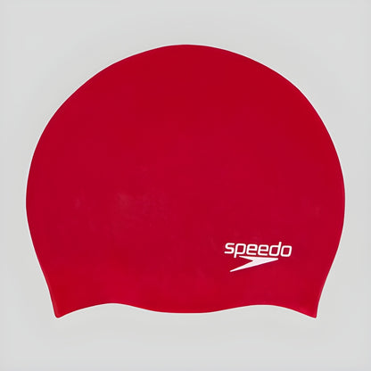 Junior Moulded Silicone Cap Red | Speedo