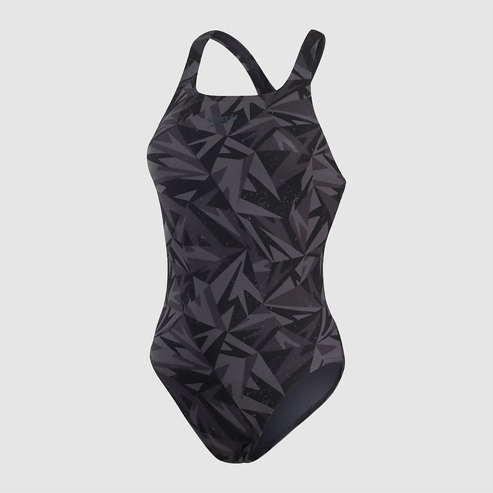 Hyperboom Medalist Swimsuit Black/Grey | Speedo