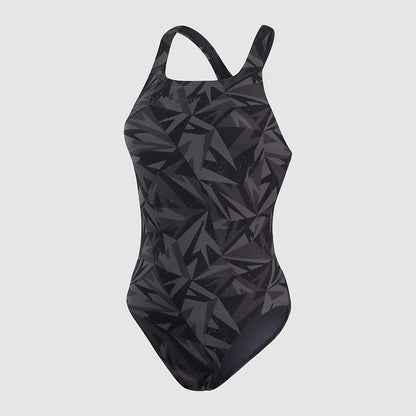 Hyperboom Medalist Swimsuit Black/Grey | Speedo