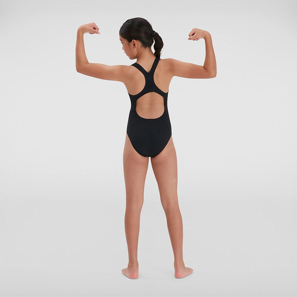 Girls' Endurance+ Medalist Swimsuit Black | Speedo