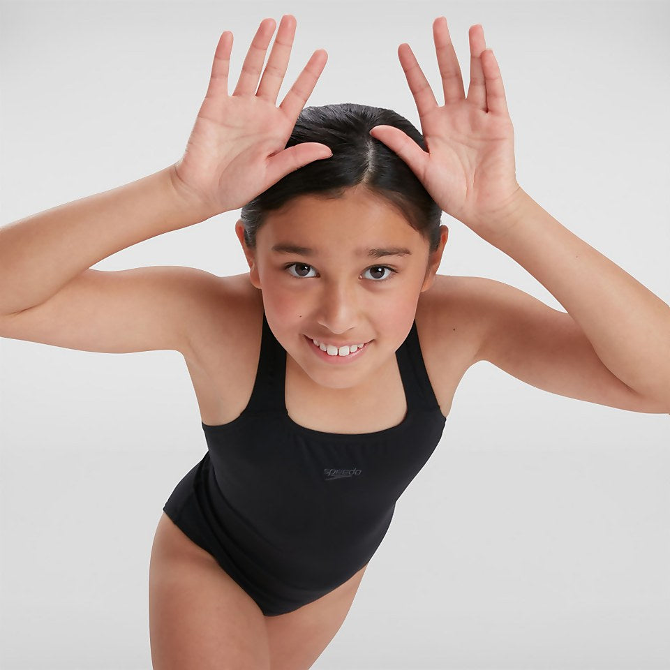 Girls' Endurance+ Medalist Swimsuit Black | Speedo