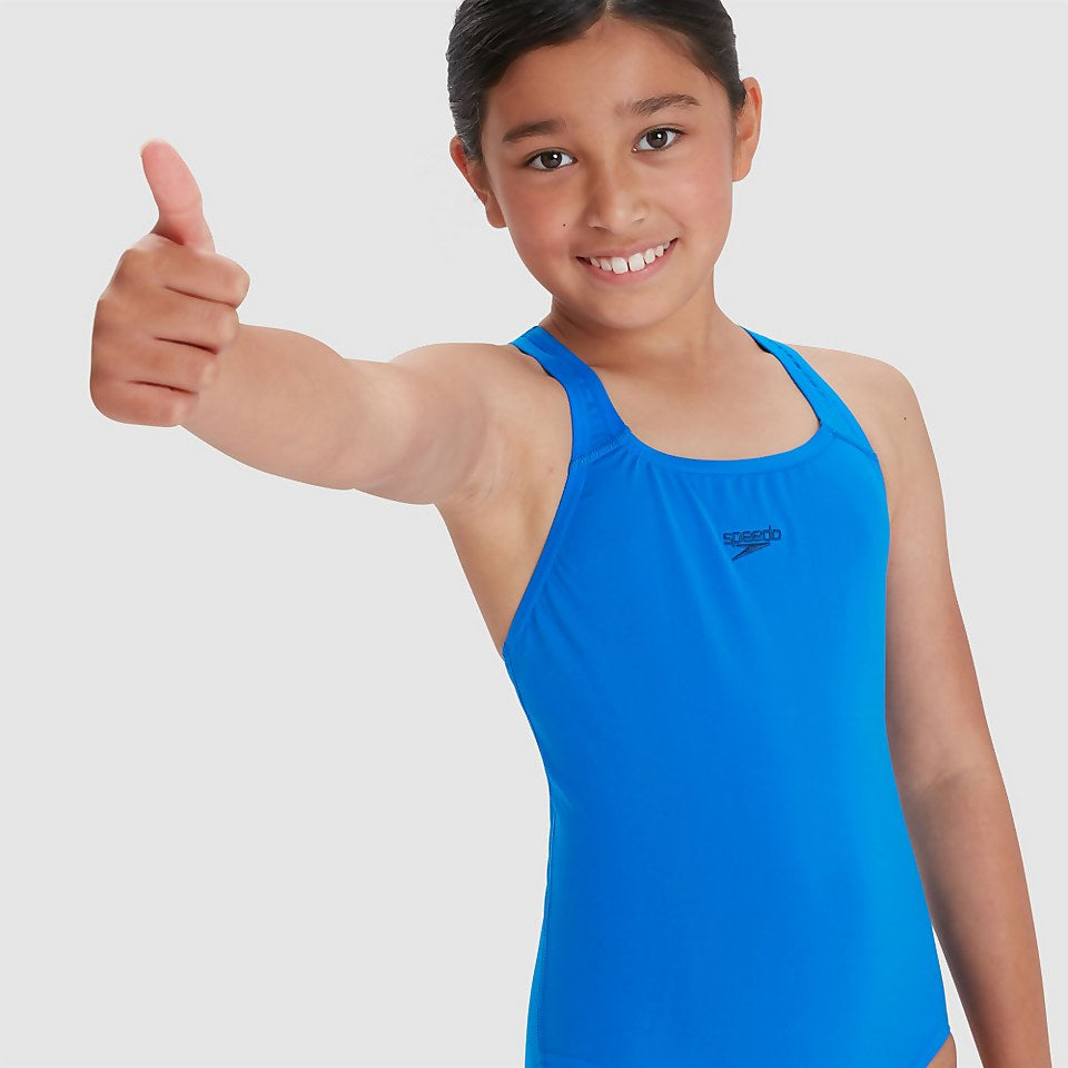 Girls' Endurance+ Medalist Swimsuit Blue | Speedo