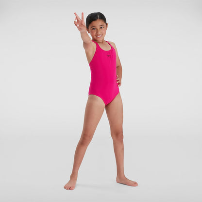 Girls' Endurance+ Medalist Swimsuit Pink | Speedo