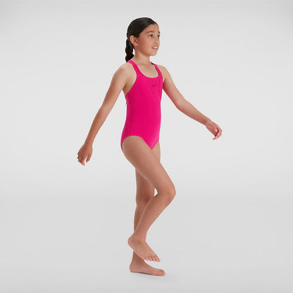 Girls' Endurance+ Medalist Swimsuit Pink | Speedo