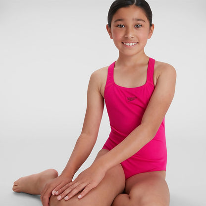 Girls' Endurance+ Medalist Swimsuit Pink | Speedo