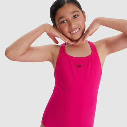 Girls' Endurance+ Medalist Swimsuit Pink | Speedo