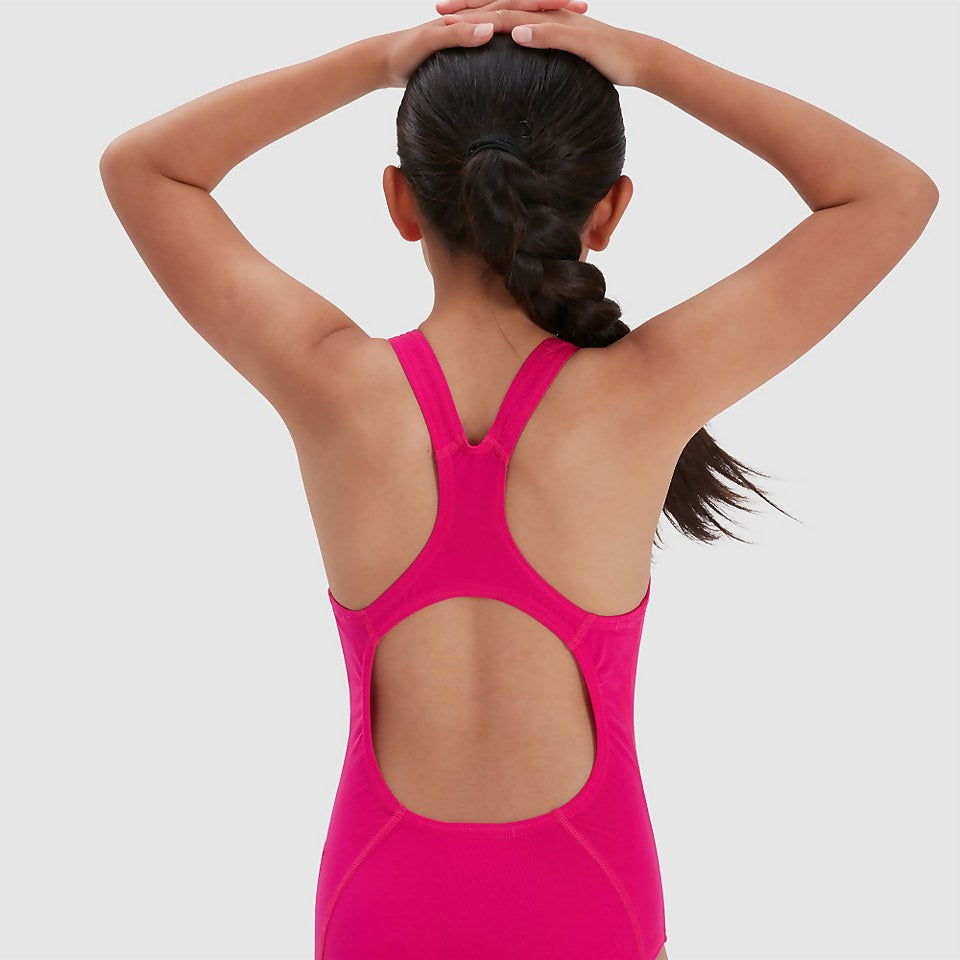 Girls' Endurance+ Medalist Swimsuit Pink | Speedo