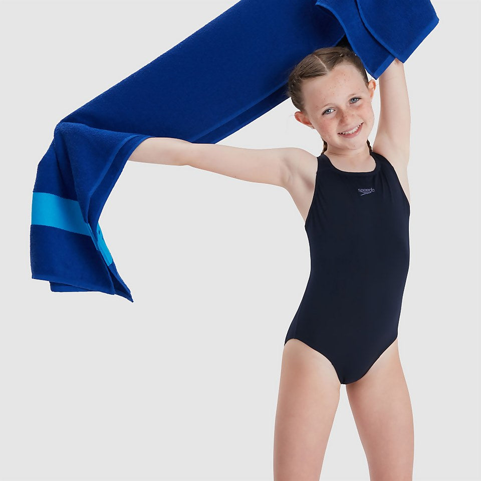 Girls' Endurance+ Medalist Swimsuit Navy | Speedo
