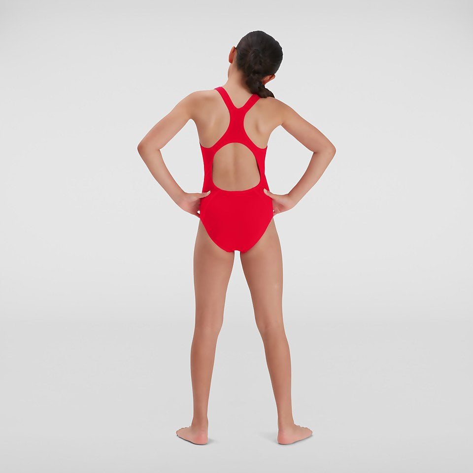 Girls' Endurance+ Medalist Swimsuit Red | Speedo