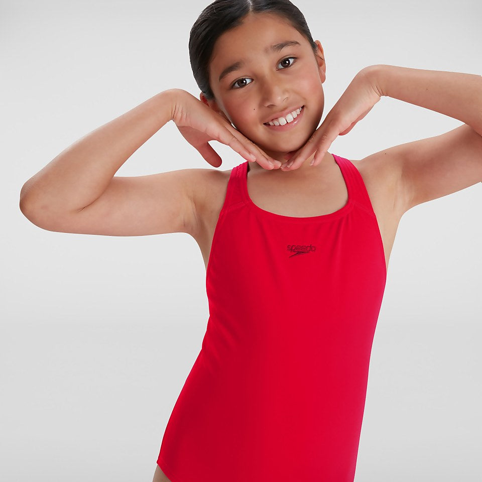 Girls' Endurance+ Medalist Swimsuit Red | Speedo
