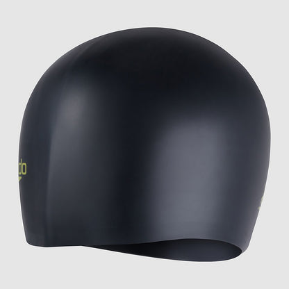 Junior Long Hair Cap Black/Green | Speedo