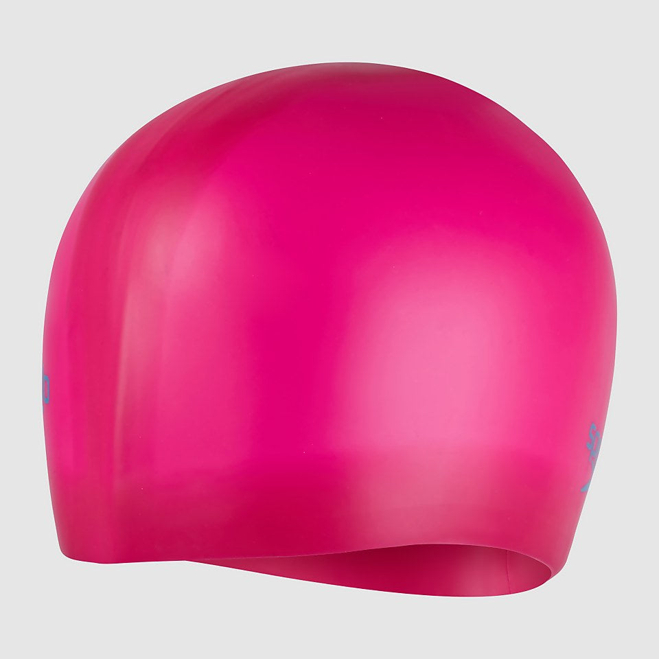 Junior Long Hair Cap Pink/Blue | Speedo