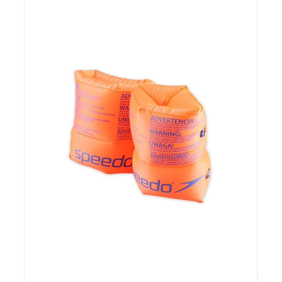 Junior Roll Up Armbands Orange | Speedo