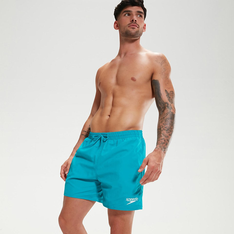 Essential 16" Swim Shorts Aqua | Speedo