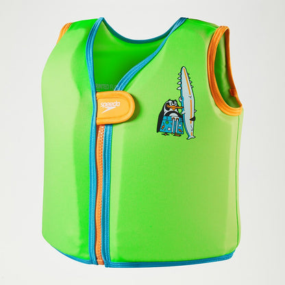 Infant Learn to Swim Chima African Penguin Float Vest Green | Speedo