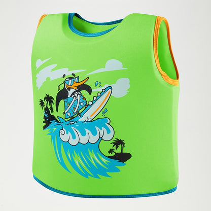 Infant Learn to Swim Chima African Penguin Float Vest Green | Speedo
