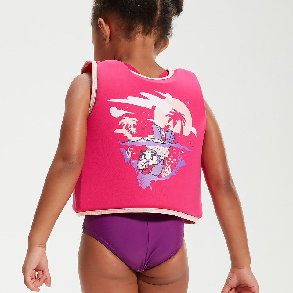 Infant Learn to Swim Aria Sea Otter Float Vest Pink | Speedo