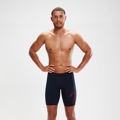 Hyper Boom Placement Jammer Navy/Red | Speedo