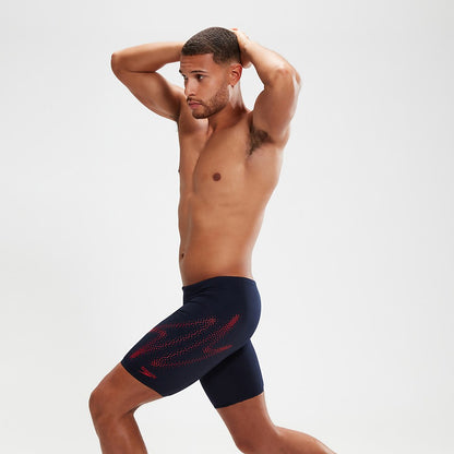 Hyper Boom Placement Jammer Navy/Red | Speedo