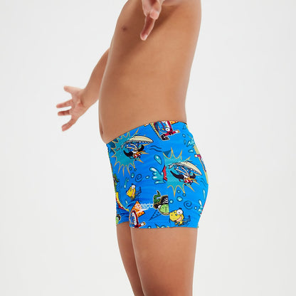Infant Boys' Learn To Swim Aquashorts Blue/Yellow | Speedo